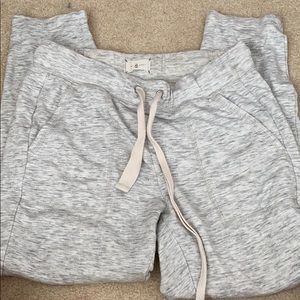 Gray joggers